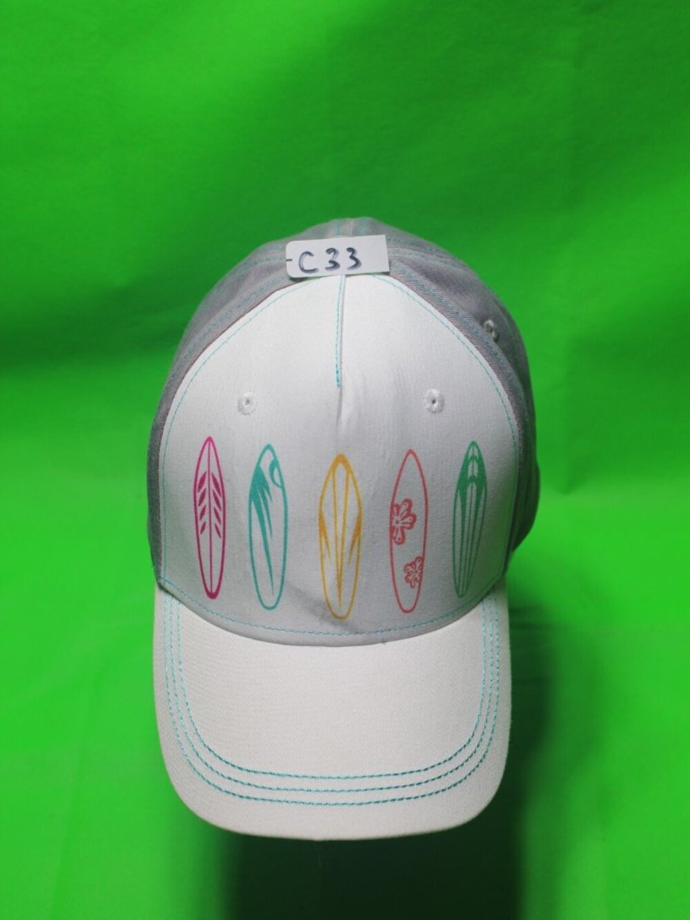 Pug Surfboards Beach Vacation Adjustable Baseball Cap Hat